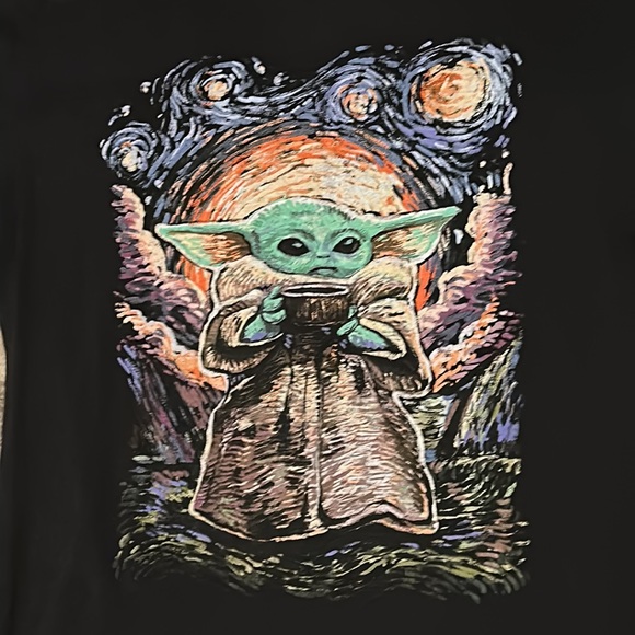 Star Wars Baby Yoda T-Shirt - Picture 2 of 4